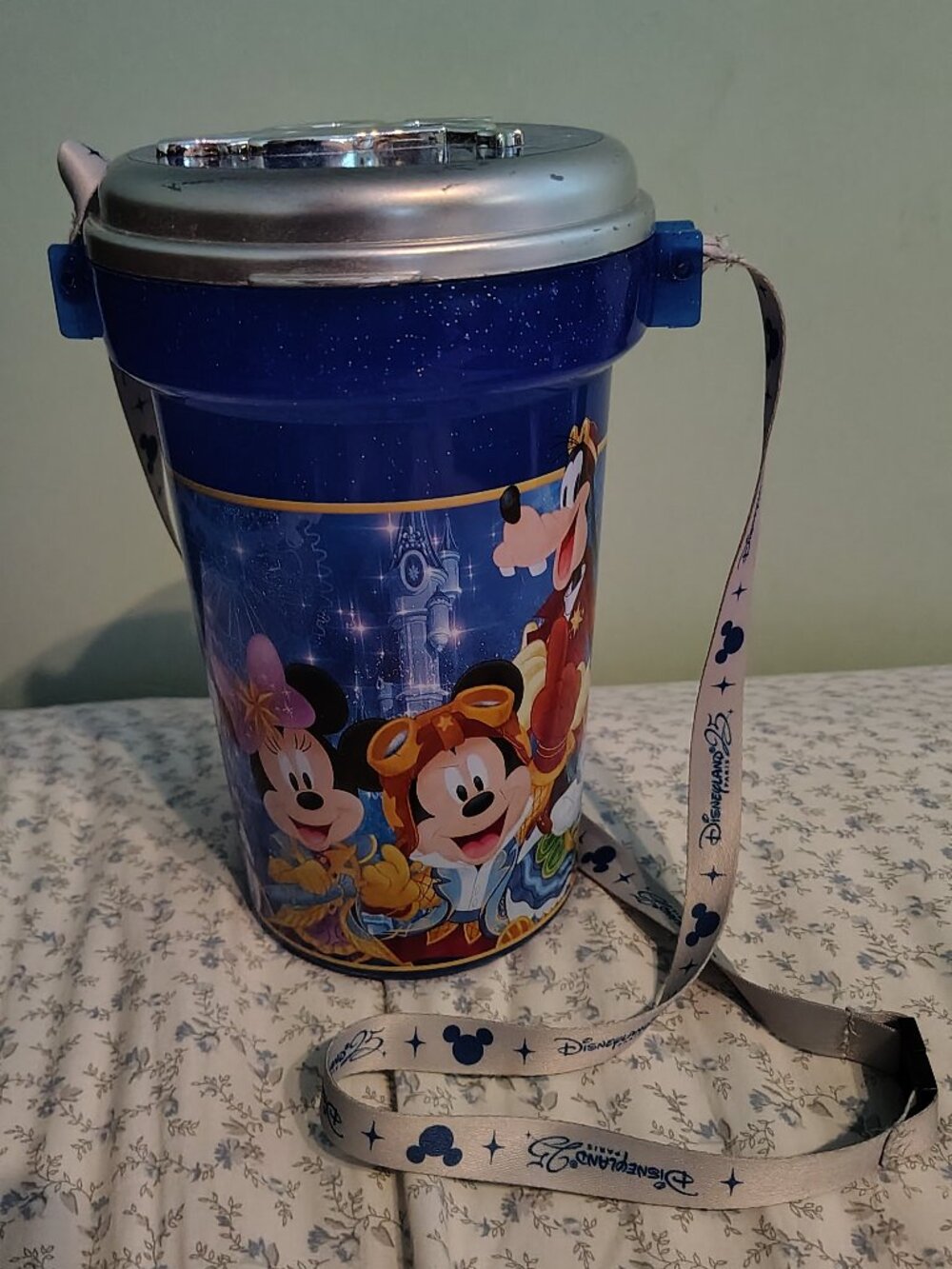 Disneyland Paris 25th Anniversary Popcorn Bucket
